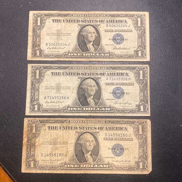 One dollar silver certificate 1935 - Picture 1 of 8